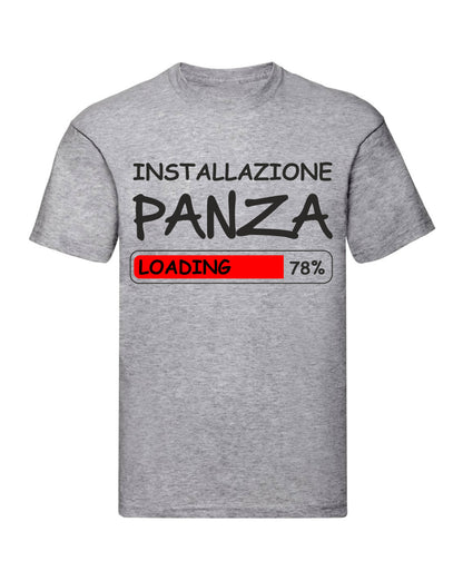 T-Shirt Uomo & Bambino - INSTALLAZIONE PANZA - Maglietta Maglia Tshirt Super vestibilità Top qualità