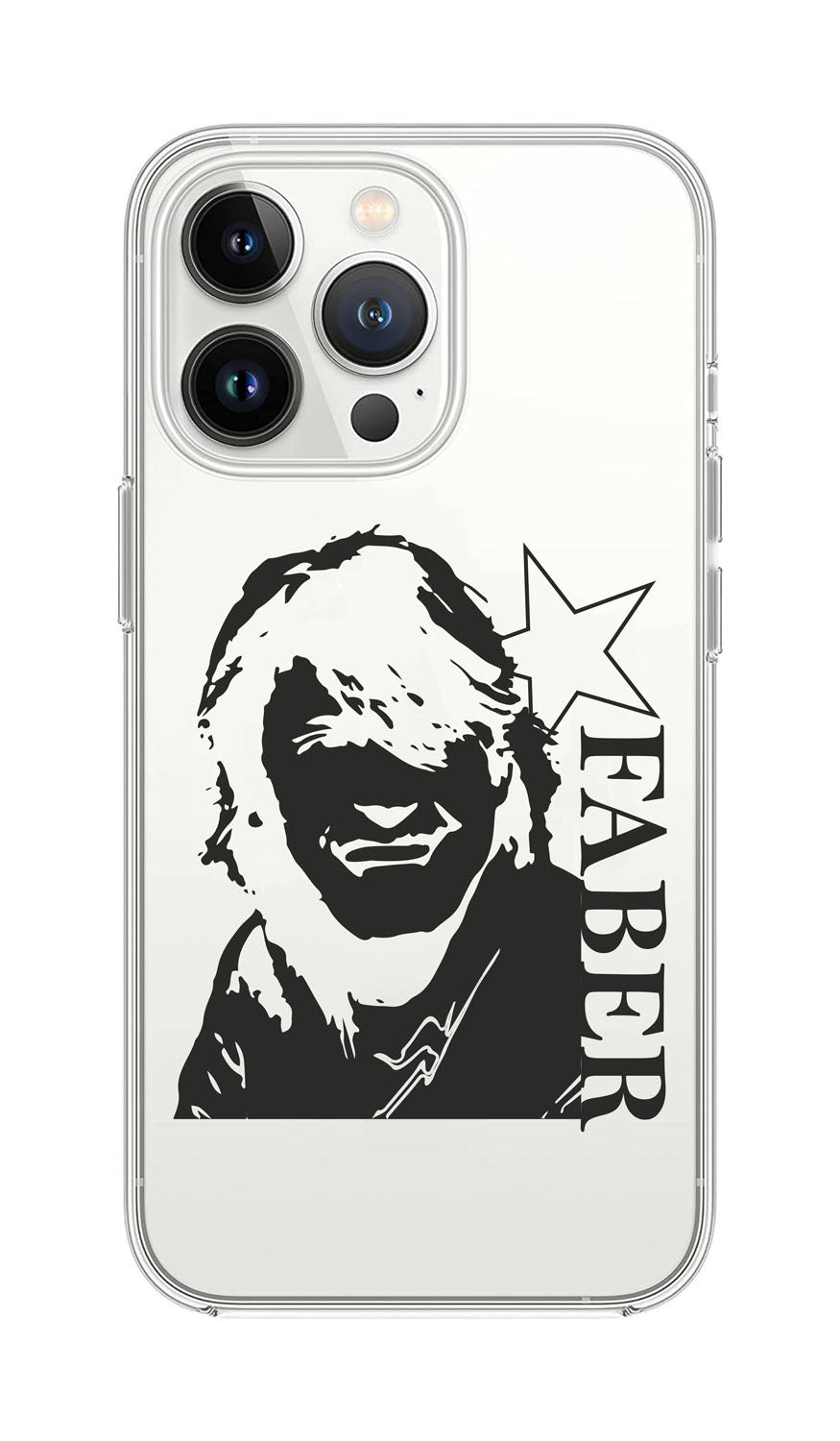 Cover Compatibile Con Tutti i Modelli iPhone - FABER - Trasparente UltraSottili AntiGraffio Antiurto Case Custodia Marca