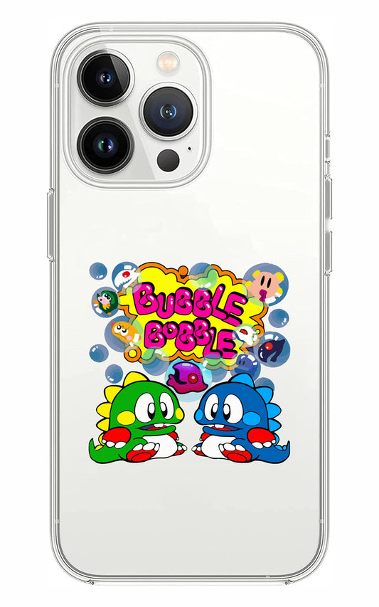 Cover Compatibile Con Tutti i Modelli iPhone - BUBBLE BOBBLE - Trasparente UltraSottili AntiGraffio Antiurto Case Custodia Marca