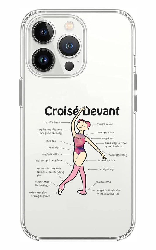 Cover Compatibile Con Tutti i Modelli iPhone - CROISÈ DEVANT - Trasparente UltraSottili AntiGraffio Antiurto Case Custodia Marca