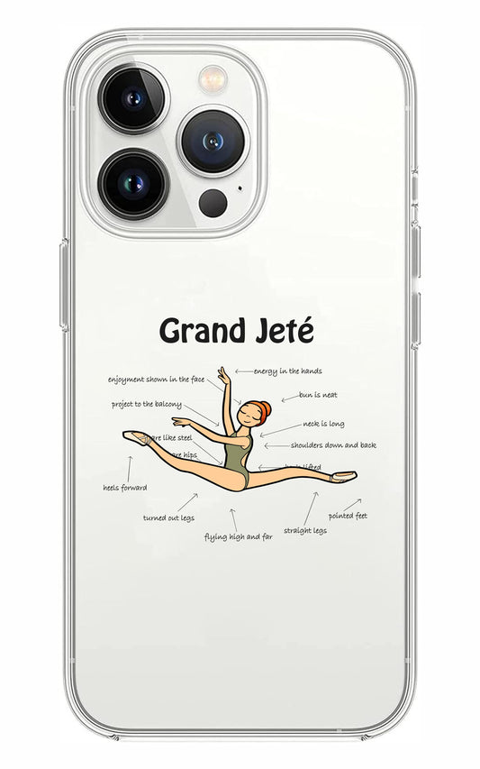 Cover Compatibile Con Tutti i Modelli iPhone - GRAND JETÈ - Trasparente UltraSottili AntiGraffio Antiurto Case Custodia Marca