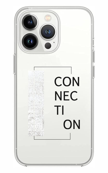 Cover Compatibile Con Tutti i Modelli iPhone - CONNECTION - Trasparente UltraSottili AntiGraffio Antiurto Case Custodia Marca