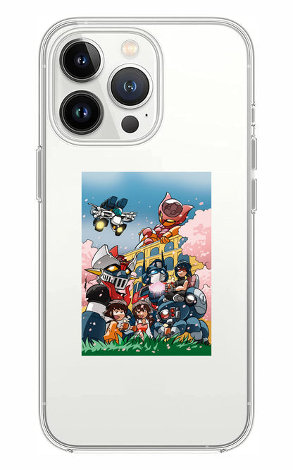 Cover Compatibile Con Tutti i Modelli iPhone - MECHA'S WORLD - Trasparente UltraSottili AntiGraffio Antiurto Case Custodia Marca