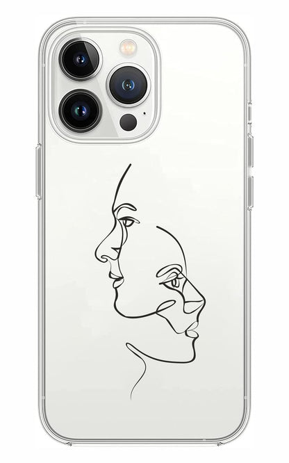 Cover Compatibile Con Tutti i Modelli iPhone - FACES - Trasparente UltraSottili AntiGraffio Antiurto Case Custodia Marca