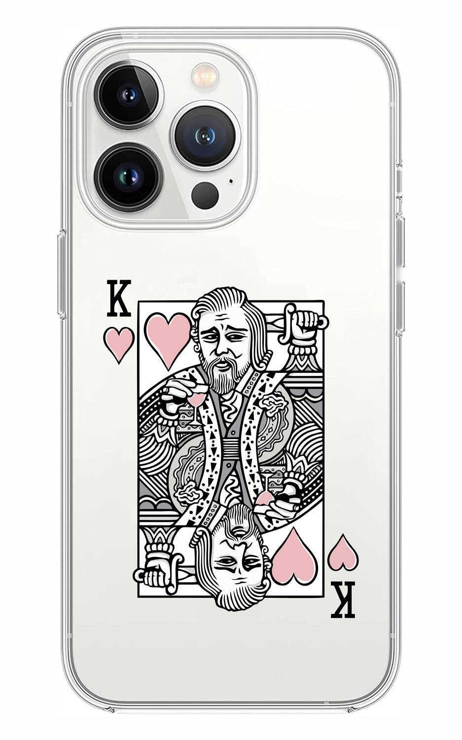 Cover Compatibile Con Tutti i Modelli iPhone - KING CAPRIO - Trasparente UltraSottili AntiGraffio Antiurto Case Custodia Marca