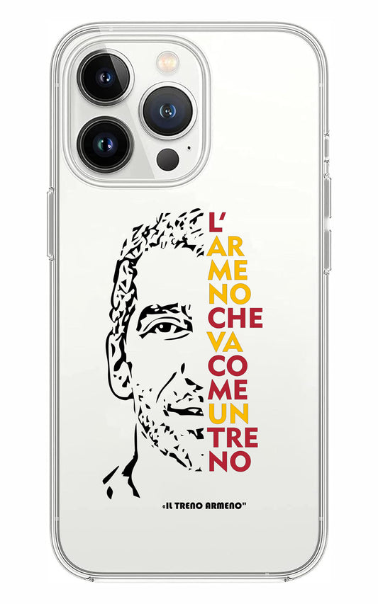 Cover Compatibile Con Tutti i Modelli iPhone - IL TRENO ARMENO - Trasparente UltraSottili AntiGraffio Antiurto Case Custodia Marca