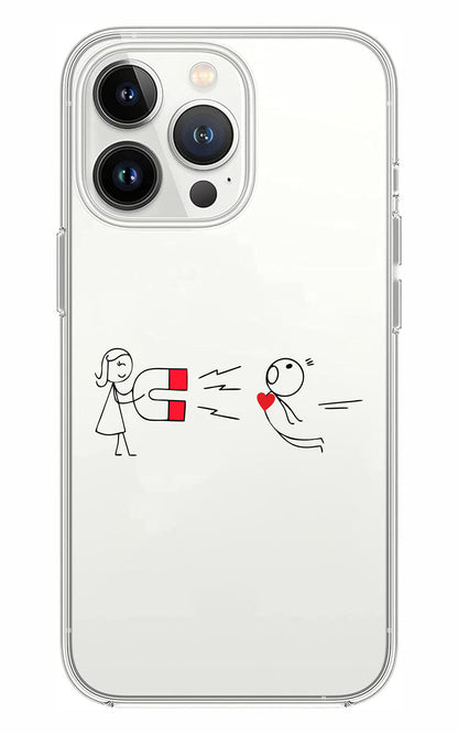 Cover Compatibile Con Tutti i Modelli iPhone - COPPIA CALAMITA - Trasparente UltraSottili AntiGraffio Antiurto Case Custodia Marca