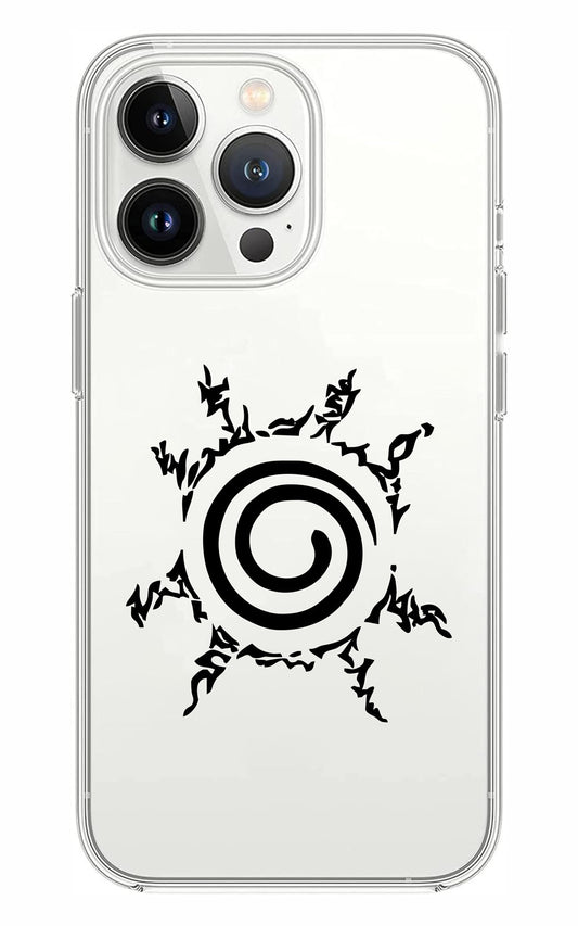 Cover Compatibile Con Tutti i Modelli iPhone - NARUTO SIGILLO OTTAGONALE - Trasparente UltraSottili AntiGraffio Antiurto Case Custodia Marca