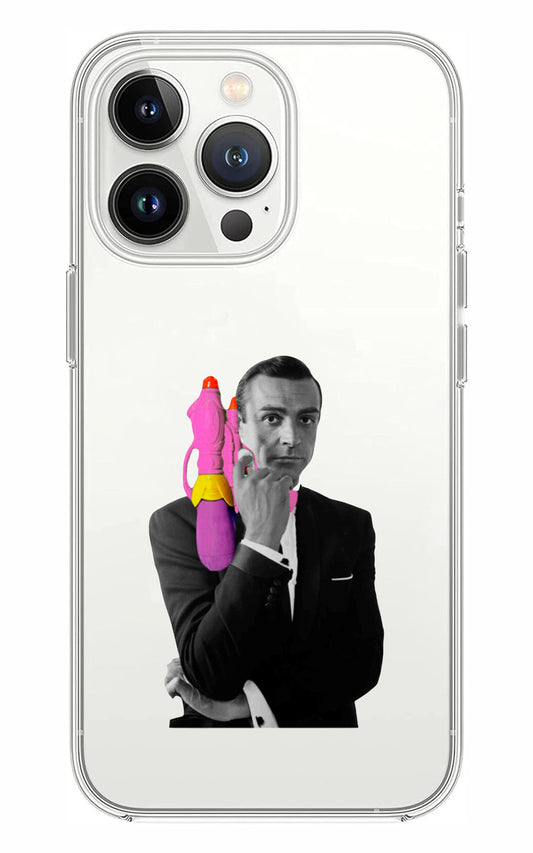 Cover Compatibile Con Tutti i Modelli iPhone - AGENTE SPECIALE - Trasparente UltraSottili AntiGraffio Antiurto Case Custodia Marca