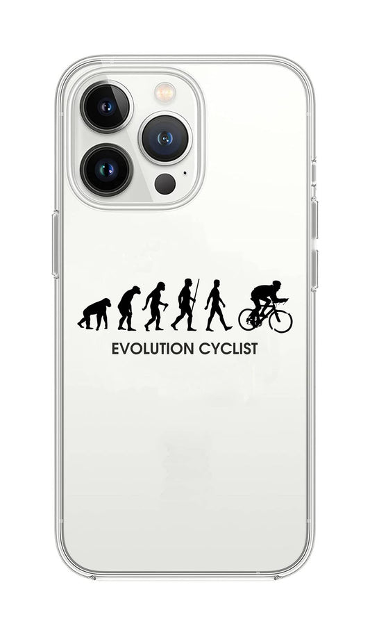 Cover Compatibile Con Tutti i Modelli iPhone - EVOLUTION CYCLING - Trasparente UltraSottili AntiGraffio Antiurto Case Custodia Marca