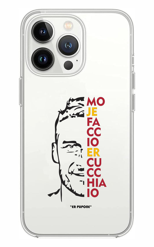 Cover Compatibile Con Tutti i Modelli iPhone - ER PUPONE - Trasparente UltraSottili AntiGraffio Antiurto Case Custodia Marca