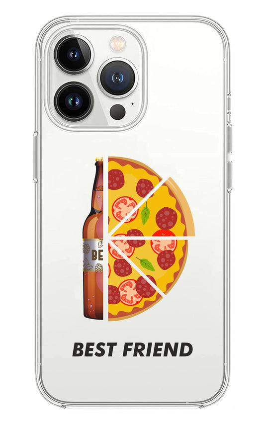 Cover Compatibile Con Tutti i Modelli iPhone - BEST FRIEND - Trasparente UltraSottili AntiGraffio Antiurto Case Custodia Marca