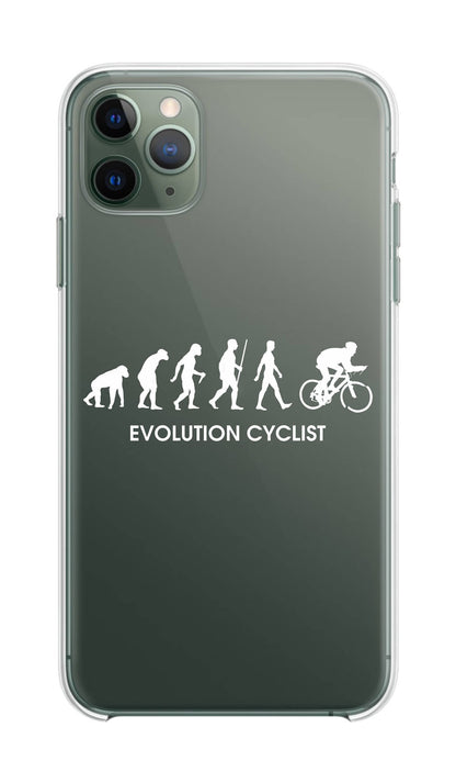 Cover Compatibile Con Tutti i Modelli iPhone - EVOLUTION CYCLING - Trasparente UltraSottili AntiGraffio Antiurto Case Custodia Marca