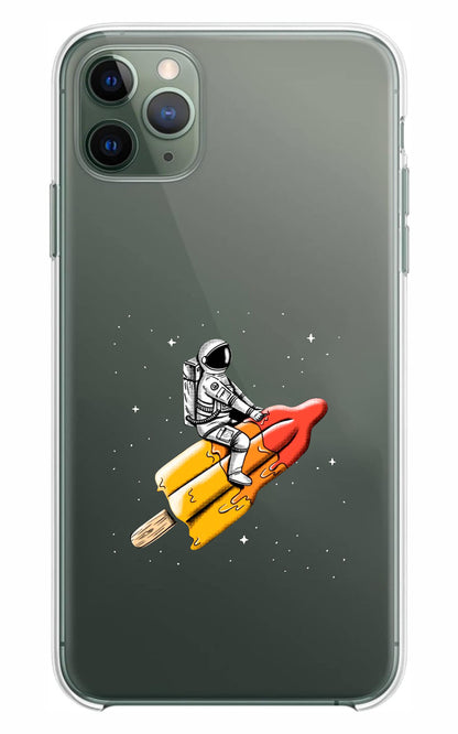 Cover Compatibile Con Tutti i Modelli iPhone - MELTED ROCKET - Trasparente UltraSottili AntiGraffio Antiurto Case Custodia Marca