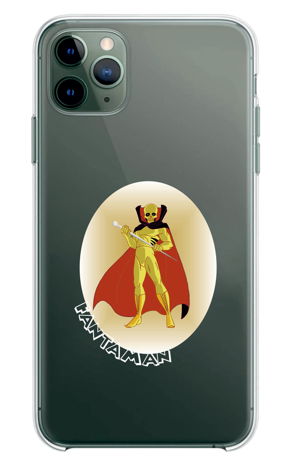 Cover Compatibile Con Tutti i Modelli iPhone - FANTAMAN - Trasparente UltraSottili AntiGraffio Antiurto Case Custodia Marca