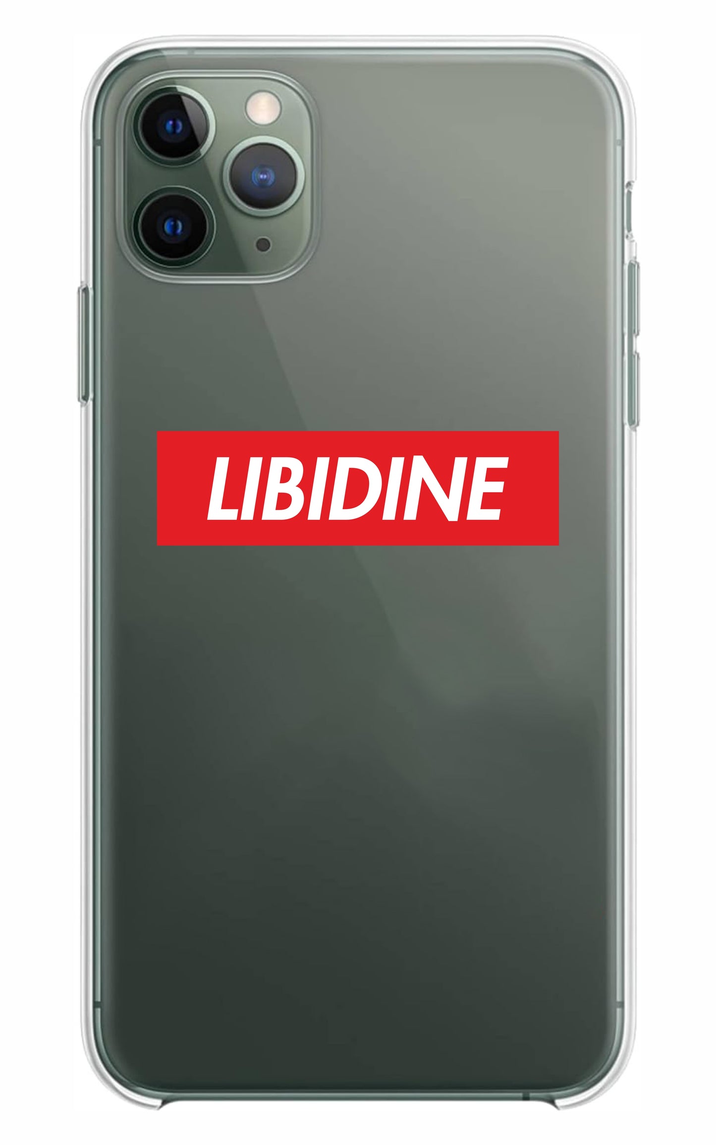 Cover Compatibile Con Tutti i Modelli iPhone - LIBIDINE - Trasparente UltraSottili AntiGraffio Antiurto Case Custodia Marca - Social Crazy