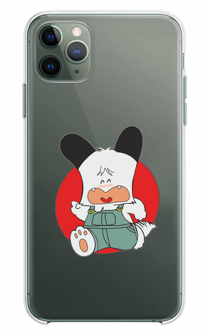 Cover Compatibile Con Tutti i Modelli iPhone - HELLO SPANK  - Trasparente UltraSottili AntiGraffio Antiurto Case Custodia Marca