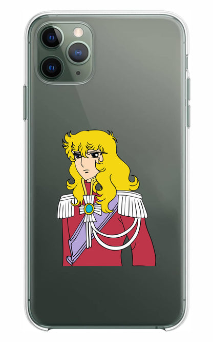 Cover Compatibile Con Tutti i Modelli iPhone - LADY OSCAR - Trasparente UltraSottili AntiGraffio Antiurto Case Custodia Marca