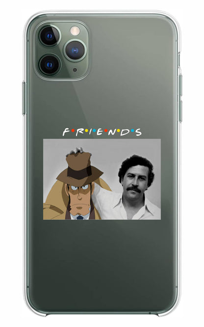 Cover Compatibile Con Tutti i Modelli iPhone - KOICHI E PABLO - Trasparente UltraSottili AntiGraffio Antiurto Case Custodia Marca