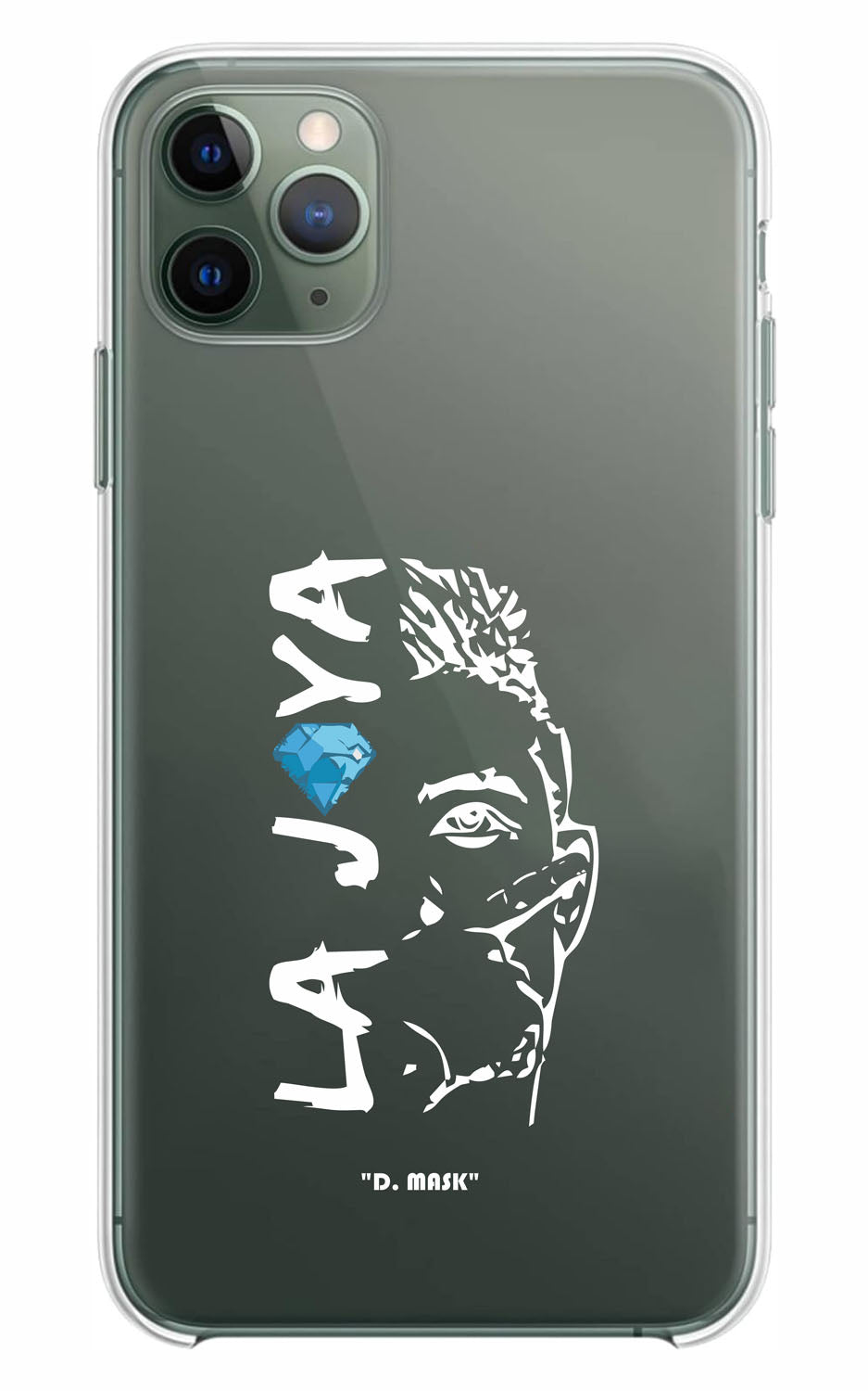 Cover Compatibile Con Tutti i Modelli iPhone - DYBALA MASK - Trasparente UltraSottili AntiGraffio Antiurto Case Custodia Marca