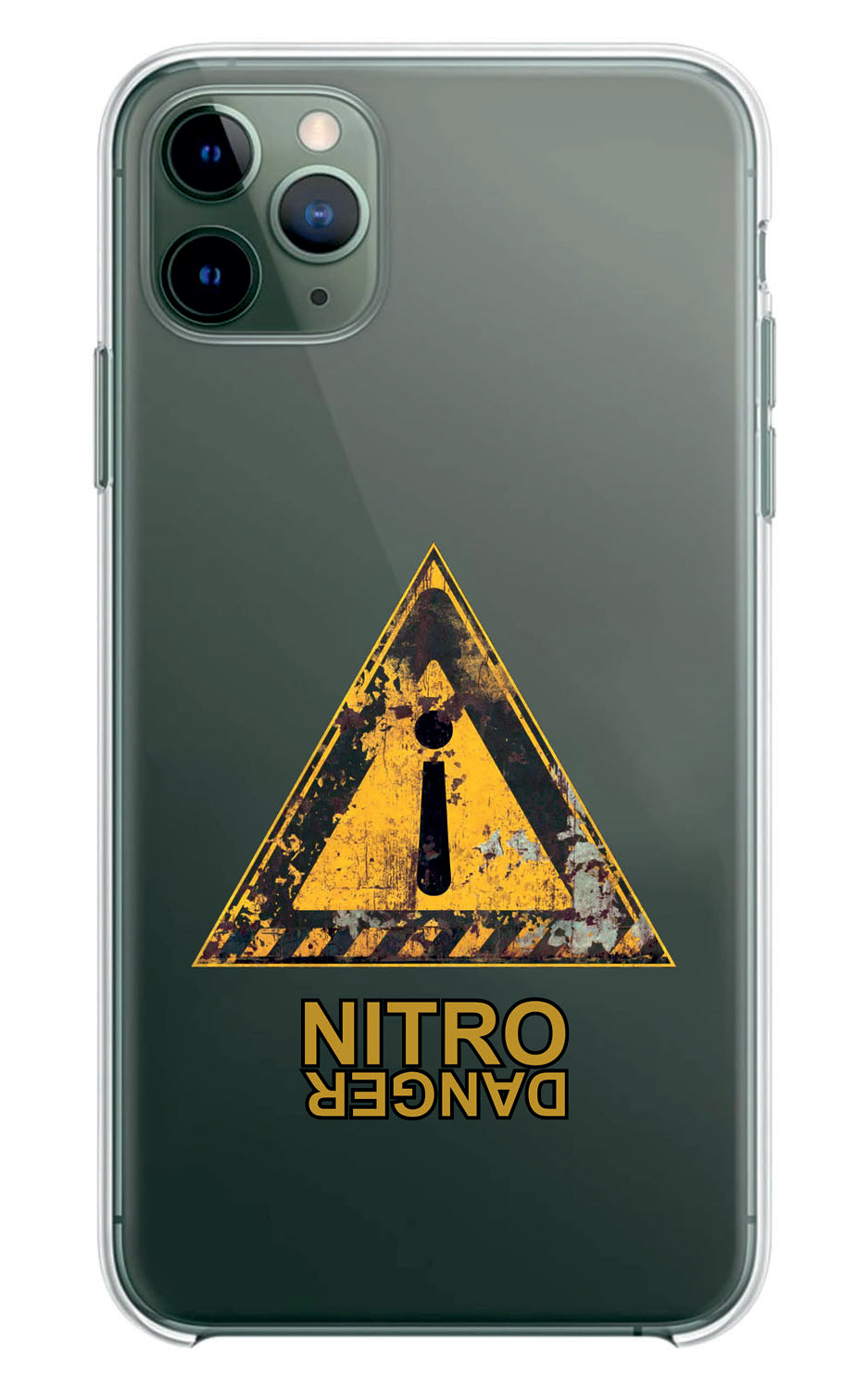 Cover Compatibile Con Tutti i Modelli iPhone - NITRO DANGER - Trasparente UltraSottili AntiGraffio Antiurto Case Custodia Marca