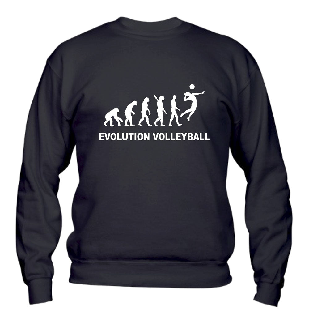 Felpa Girocollo UOMO, DONNA & BAMBIN - EVOLUTION VOLLEYBALL - Super vestibilità Top qualità