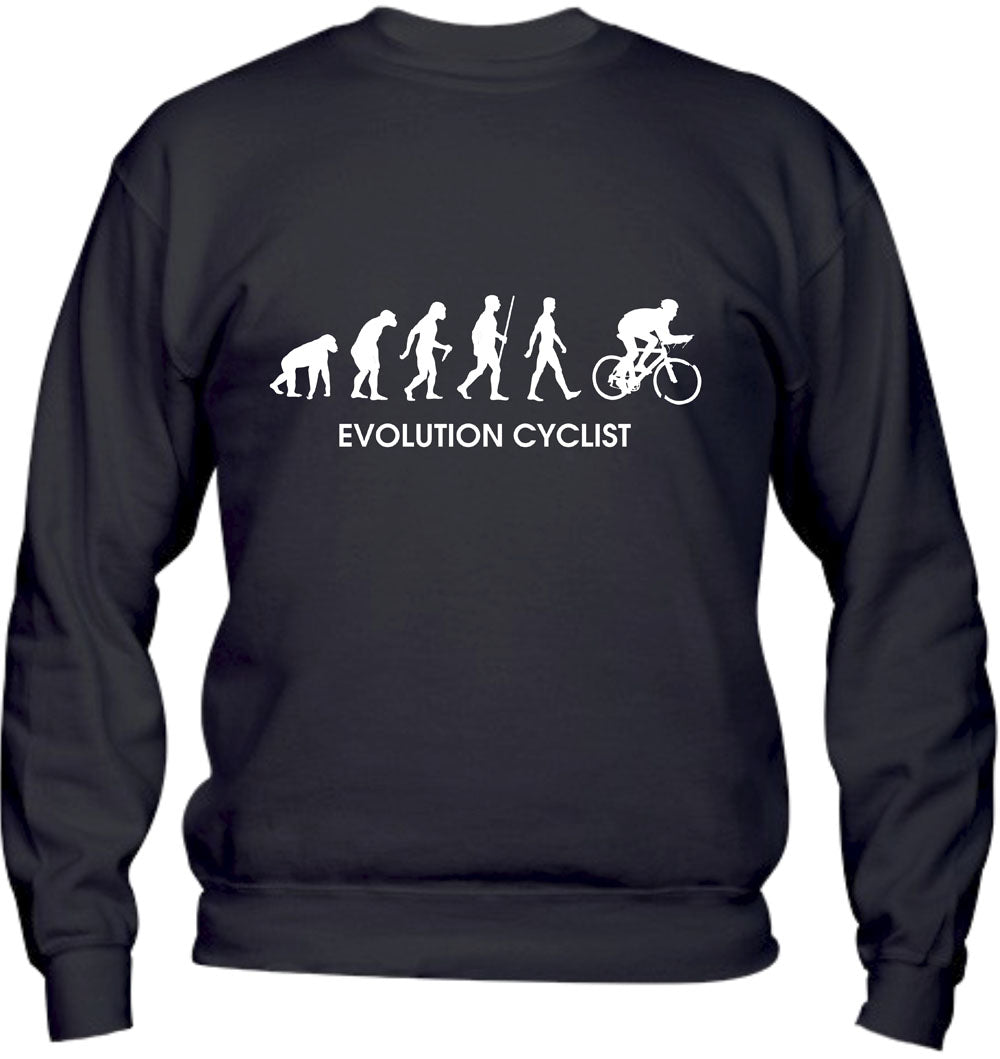 Felpa Girocollo UOMO, DONNA & BAMBIN - EVOLUTION CYCLING - Super vestibilità Top qualità