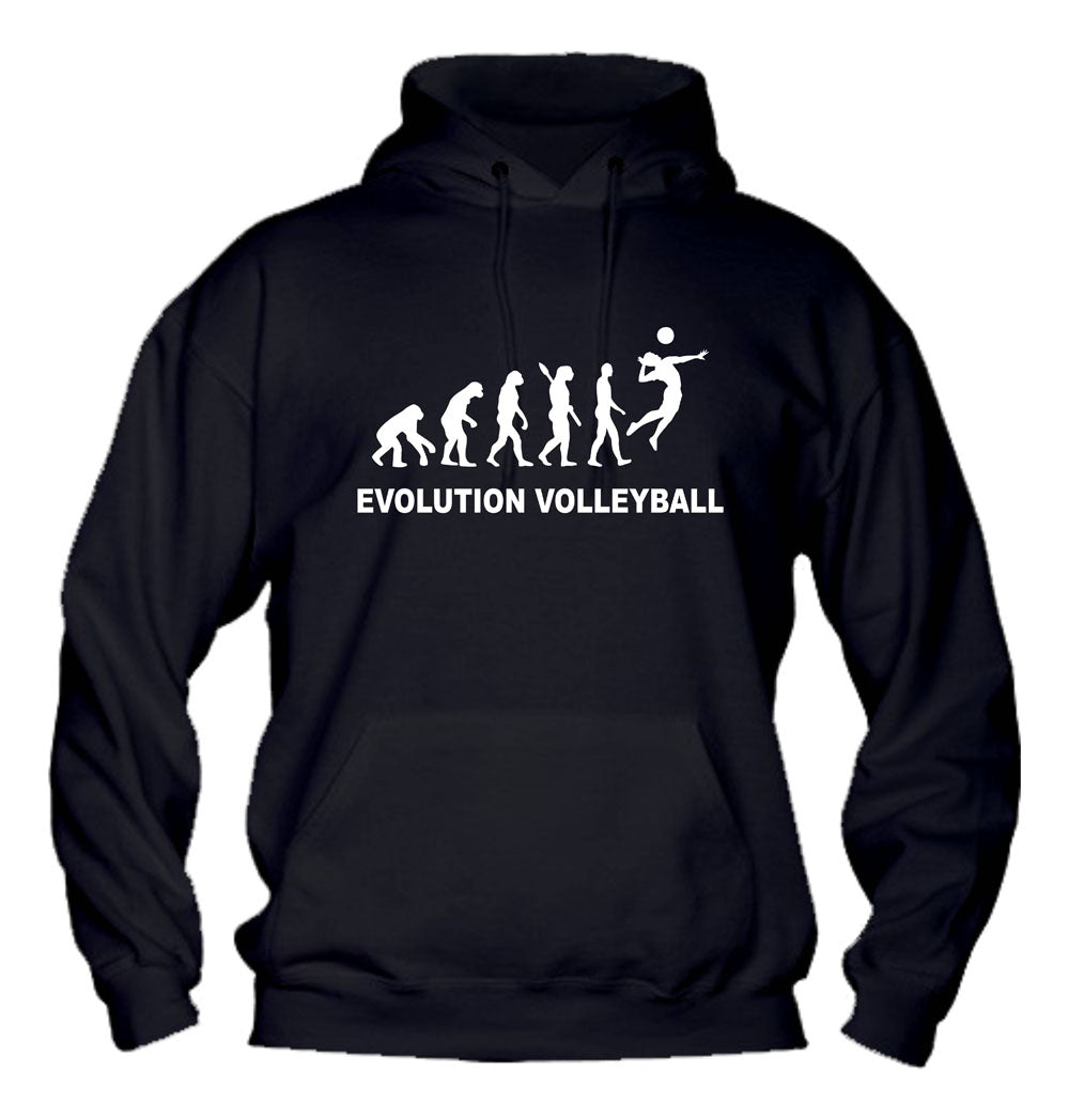 Felpa con cappuccio UOMO, DONNA & BAMBIN - EVOLUTION VOLLEYBALL - Super vestibilità Top qualità