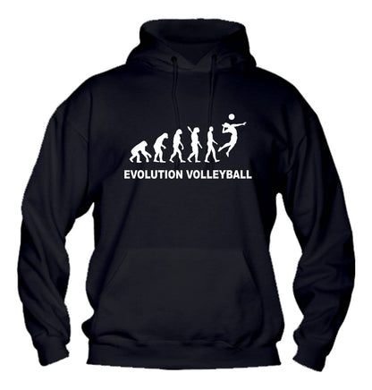 Felpa con cappuccio UOMO, DONNA & BAMBIN - EVOLUTION VOLLEYBALL - Super vestibilità Top qualità