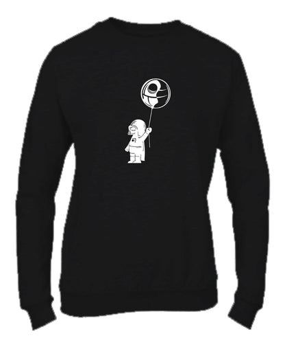 Felpa Girocollo UOMO, DONNA & BAMBIN - BABY DARTH VADER - Super vestibilità Top qualità