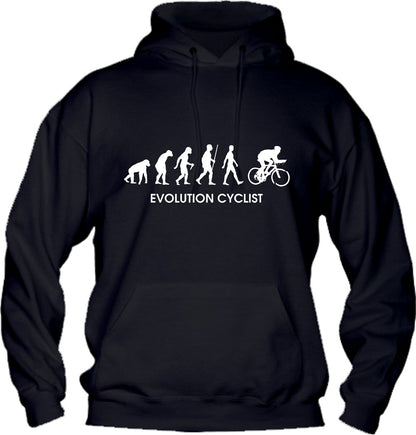 Felpa con cappuccio UOMO, DONNA & BAMBIN - EVOLUTION CYCLING - Super vestibilità Top qualità