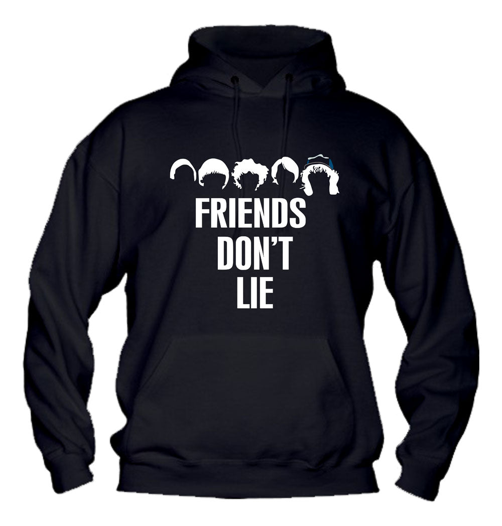 Felpa con cappuccio UOMO, DONNA & BAMBIN - FRIEND'S DON'T LIE - Super vestibilità Top qualità