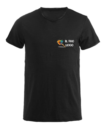 Stock 100 T-shirt Uomo - Personalizzate con logo -  Maglietta Super vestibilità Top qualità