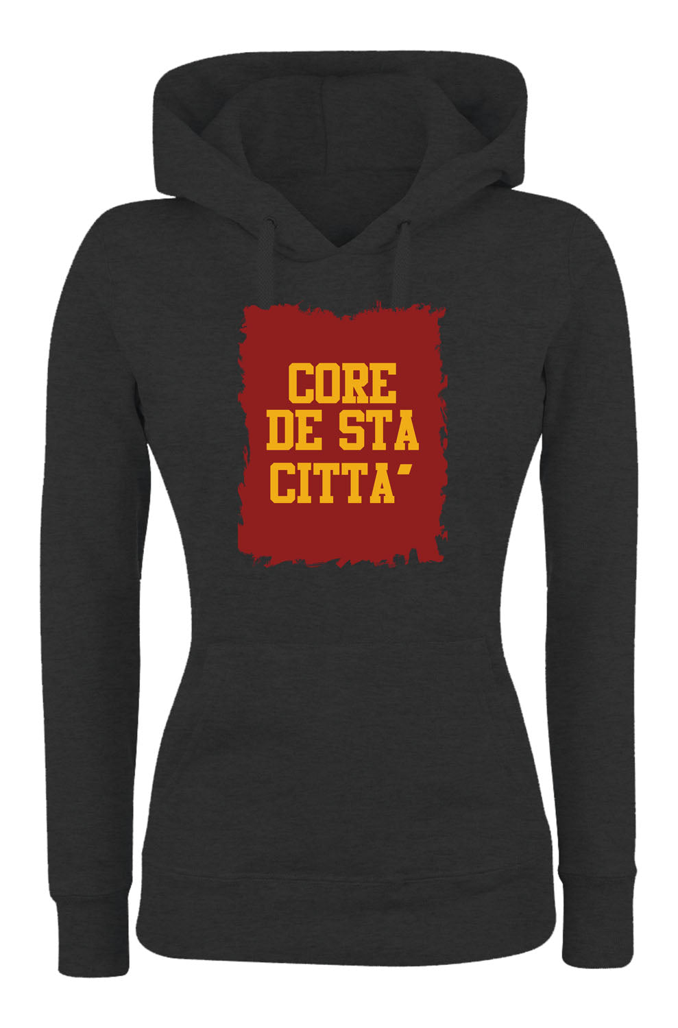 Felpa con cappuccio UOMO, DONNA & BAMBIN - CORE DE STA CITTÀ - Super vestibilità Top qualità