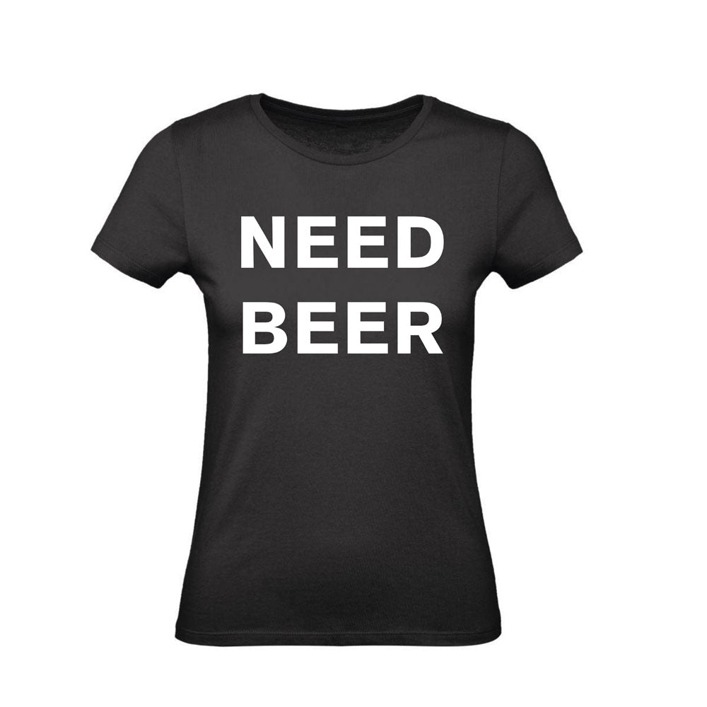 T-Shirt Uomo Donna & Bambino - NEED A BEER - Maglietta Maglia Tshirt Super vestibilità Top qualità