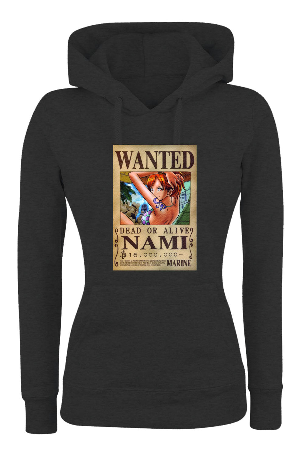 Felpa con cappuccio UOMO, DONNA & BAMBIN - NAMI DEAD OR ALIVE - Super vestibilità Top qualità