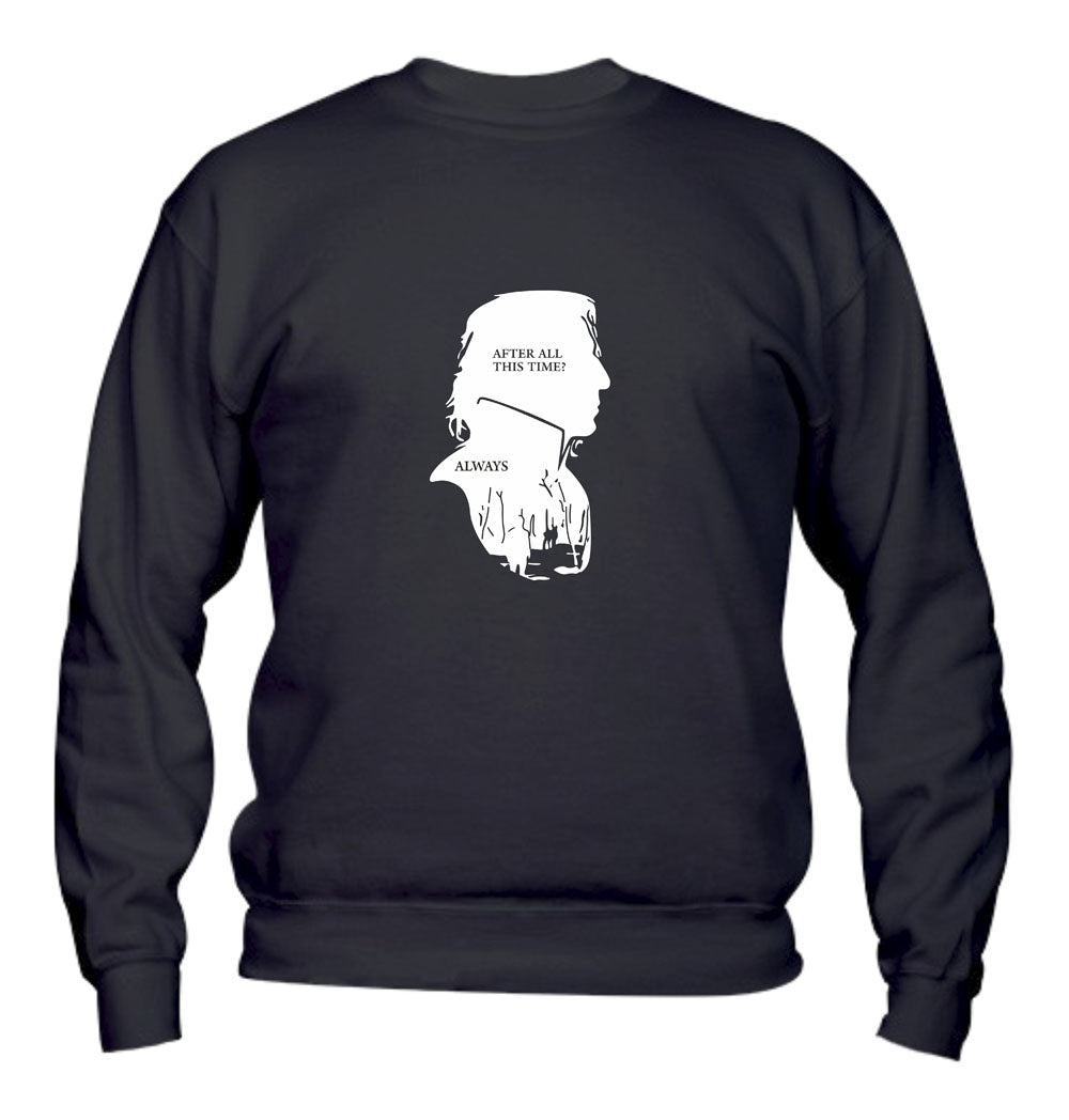 Felpa Girocollo UOMO, DONNA & BAMBIN - AFTER ALL THIS TIME - Super vestibilità Top qualità - Social Crazy