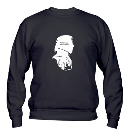 Felpa Girocollo UOMO, DONNA & BAMBIN - AFTER ALL THIS TIME - Super vestibilità Top qualità - Social Crazy