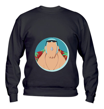 Felpa Girocollo UOMO, DONNA & BAMBIN - FRANKY - Super vestibilità Top qualità