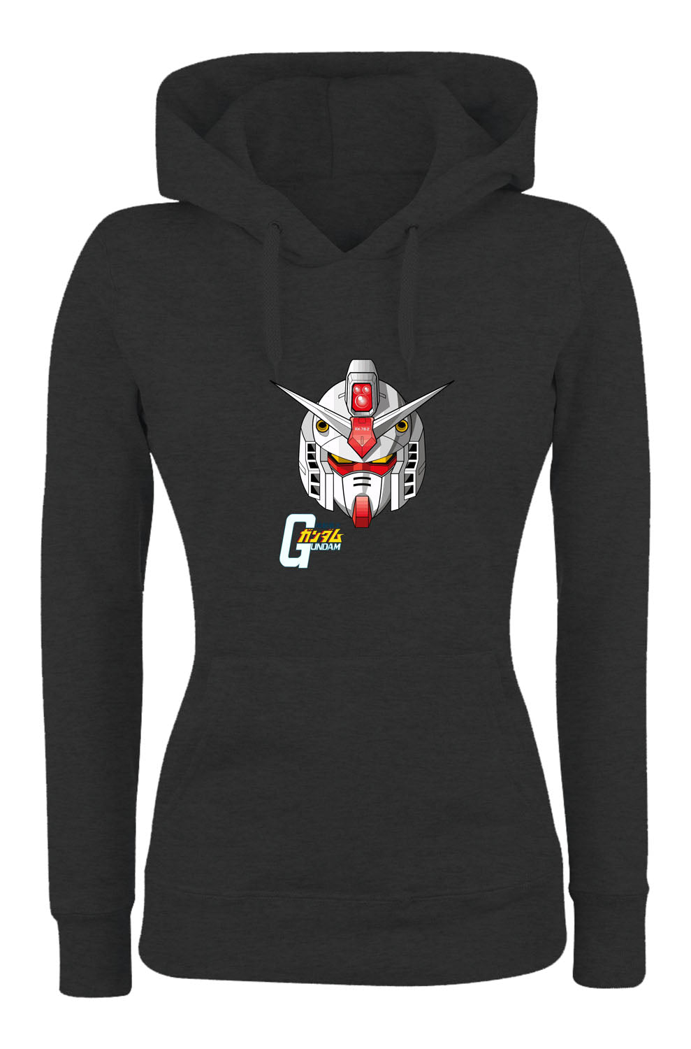 Felpa con cappuccio UOMO, DONNA & BAMBIN - GUNDAM HEAD - Super vestibilità Top qualità