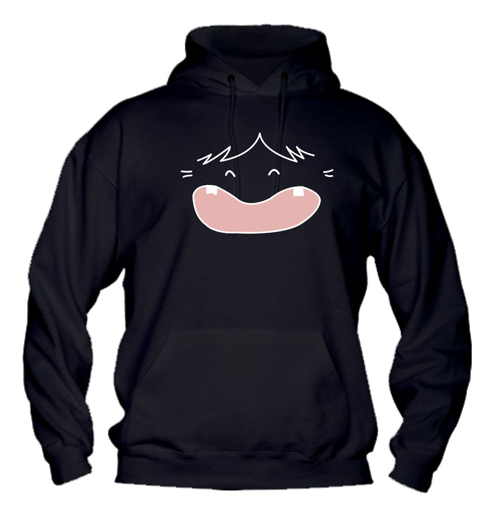 Felpa con cappuccio UOMO, DONNA & BAMBIN - HELLO SPANK LINE ART - Super vestibilità Top qualità