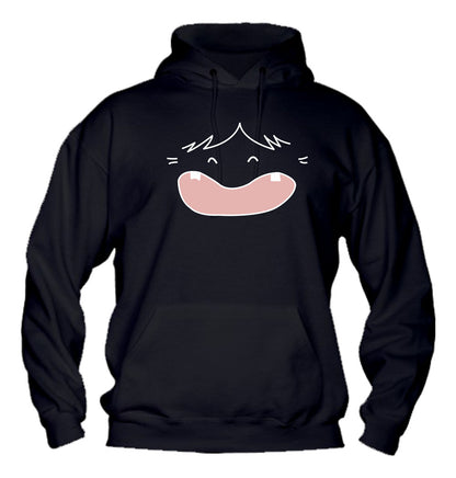 Felpa con cappuccio UOMO, DONNA & BAMBIN - HELLO SPANK LINE ART - Super vestibilità Top qualità