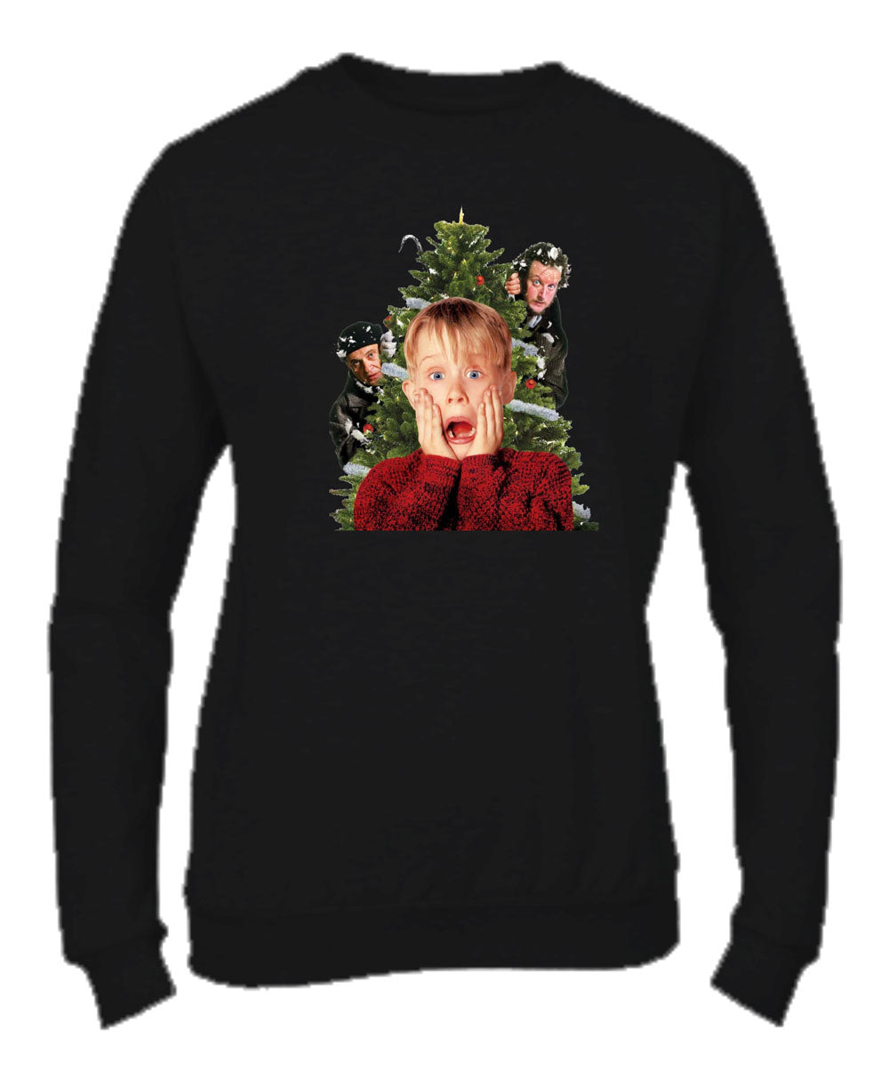 Felpa Girocollo UOMO, DONNA & BAMBIN - MAMMA HO PERSO L'AEREO - Super vestibilità Top qualità