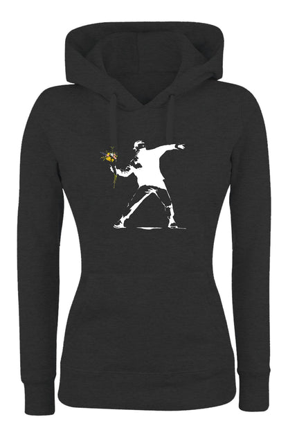 Felpa con cappuccio UOMO, DONNA & BAMBIN - FIORI - Super vestibilità Top qualità