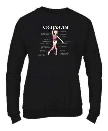 Felpa Girocollo DONNA & BAMBIN - CROISÈ DEVANT - Super vestibilità Top qualità