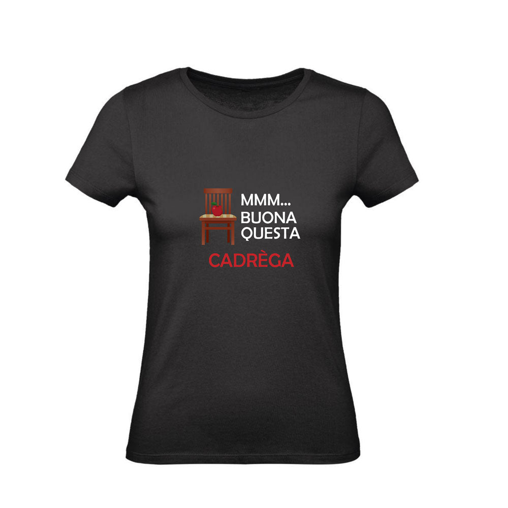 T-Shirt Uomo, Donna & Bambino - BUONA QUESTA CADREGA - Maglietta Maglia Tshirt Super vestibilità Top qualità