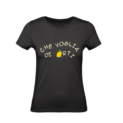 T-Shirt Uomo, Donna & Bambino - CHE VOGLIA DI LIMONARTI - Maglietta Maglia Tshirt Super vestibilità Top qualità