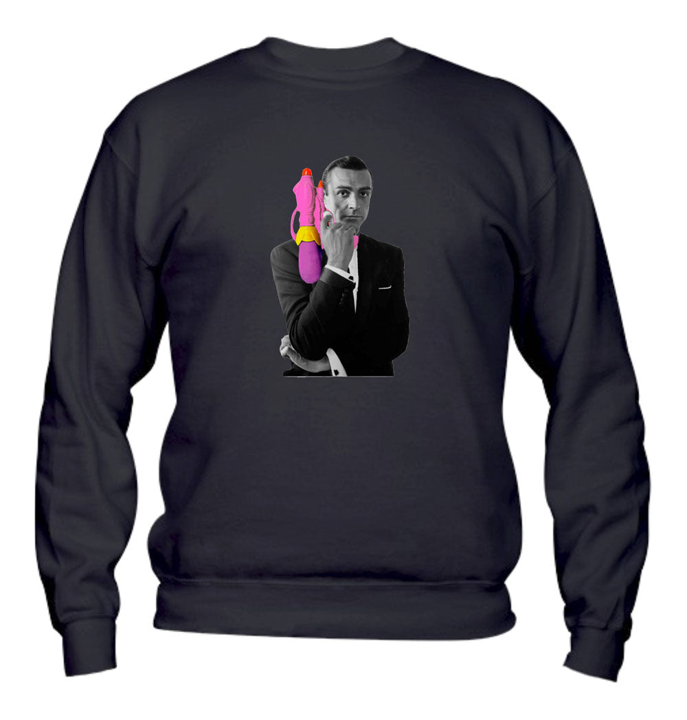 Felpa Girocollo UOMO, DONNA & BAMBIN - AGENTE SPECIALE - Super vestibilità Top qualità - Social Crazy