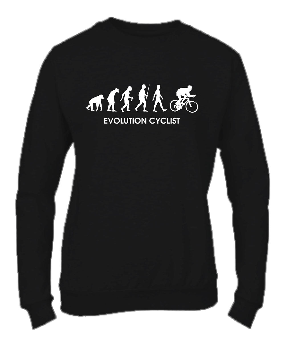 Felpa Girocollo UOMO, DONNA & BAMBIN - EVOLUTION CYCLING - Super vestibilità Top qualità