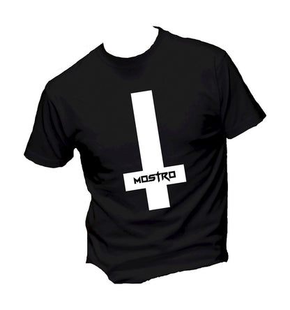 T-Shirt Uomo Donna & Bambino - MOSTRO CROCE - Maglietta Maglia Tshirt Super vestibilità Top qualità